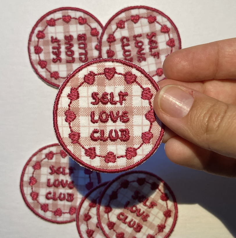 Small Puzzle Heart Iron-on Patch Love Patches, Love Iron-on